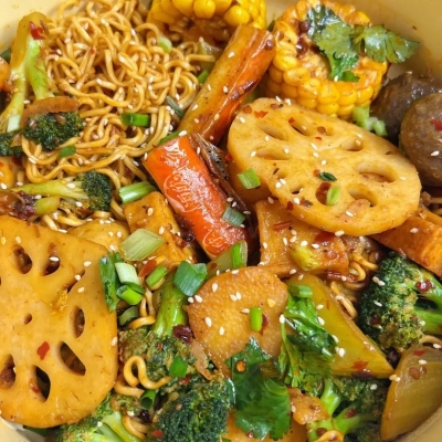 双人方便面套餐（含米饭）