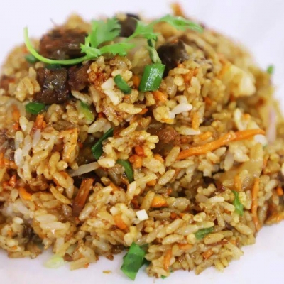 鱼香肉丝炒饭