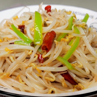 炒豆芽