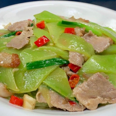 莴笋肉片