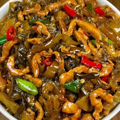 酸菜肉丝