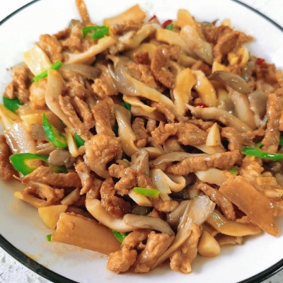 平菇肉丝