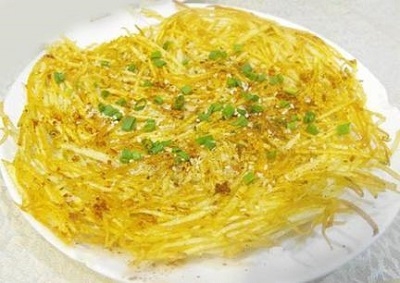 锅巴土豆饼