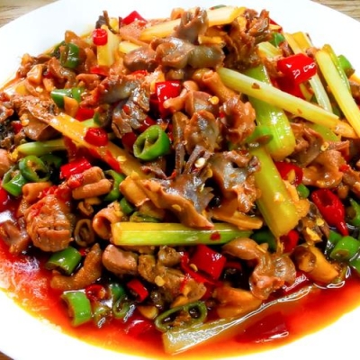 泡椒鸡杂