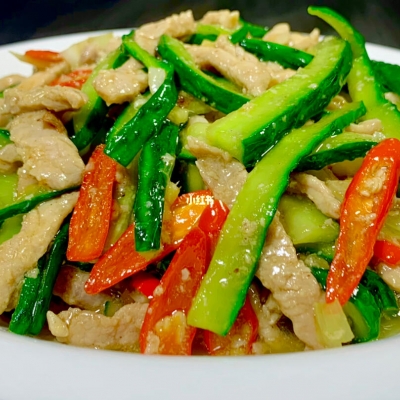 黄瓜肉丝