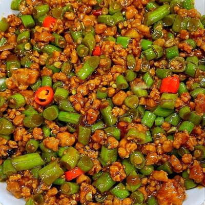 肉沫豇豆