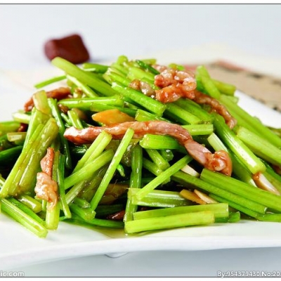 芹菜肉丝