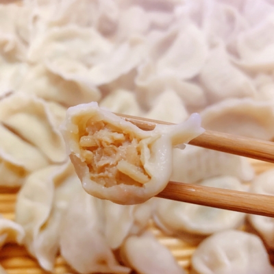 莲藕鲜肉饺