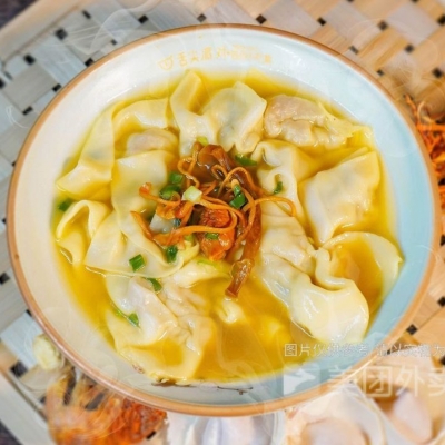 姬松茸炖鸡抄手