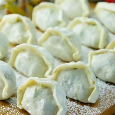 韭菜鲜肉饺（10个）