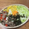 生菜牛肉拌饭