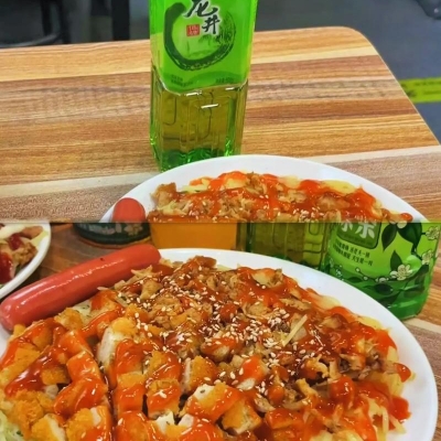 脆皮鸡+烤肉+烤肠