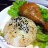 鸡腿饭