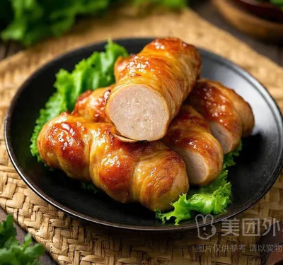 麻辣卤肠卷