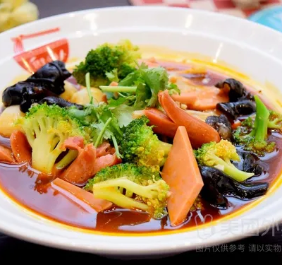 素冒+香豆腐