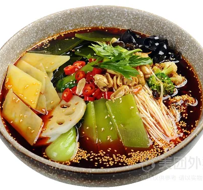 素菜+土豆粉（米饭单点不送）