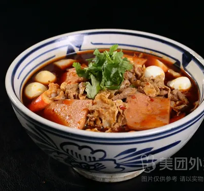 素冒+肥牛（米饭单点不送）