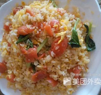 火腿肠炒饭