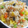 白菜肉丝炒饭