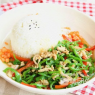 青椒肉丝盖饭