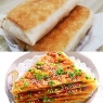 酱香饼小份+土豆丝卷饼