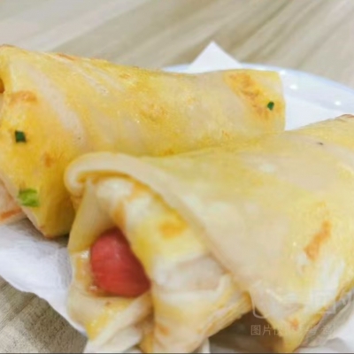 火腿肠卷饼