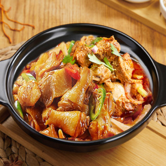 鸡肉拼排骨