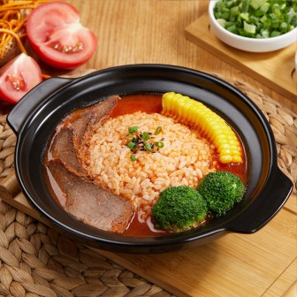 番茄牛腩汤饭