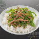 青椒肉丝盖饭