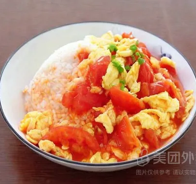 番茄鸡蛋盖饭
