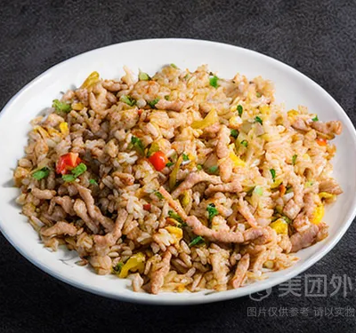 泡椒肉丝炒饭