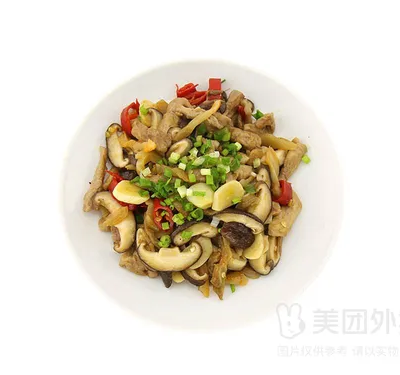 香菇肉丝炒饭