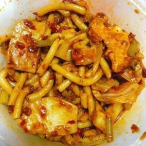 素炒米粉