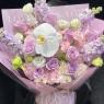 紫色系生日混搭花束