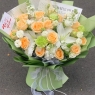 香槟色系混搭花束
