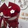 红玫瑰花束