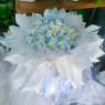 碎冰蓝花束