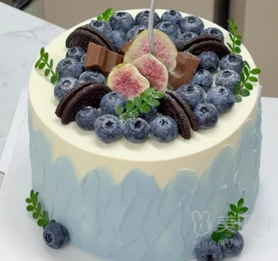 【蓝莓多多】蓝莓生日蛋糕