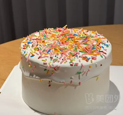 【向彩虹许愿】5寸彩虹糖双层夹心蛋糕
