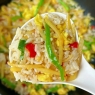 土豆丝炒饭
