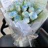 碎冰蓝花束