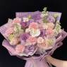 紫霞仙子混搭花束