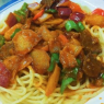 土豆牛肉盖面