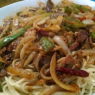 洋葱牛肉盖面