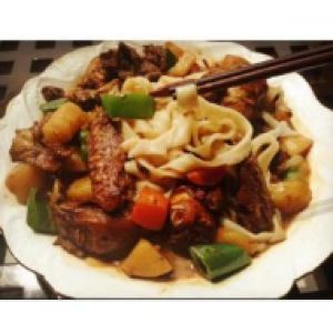 大盘鸡盖面