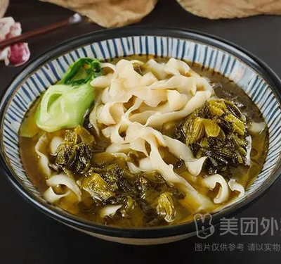 酸菜刀削面片