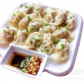 鲜肉韭菜蘸饺二两+蘸水（12个）