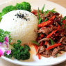 尖椒炒肉盖饭（赠汤）