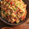 绝色双娇豆鼓鱼炒饭（赠汤）