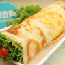 鸡蛋灌饼+烤肠